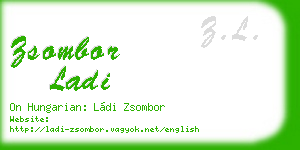 zsombor ladi business card